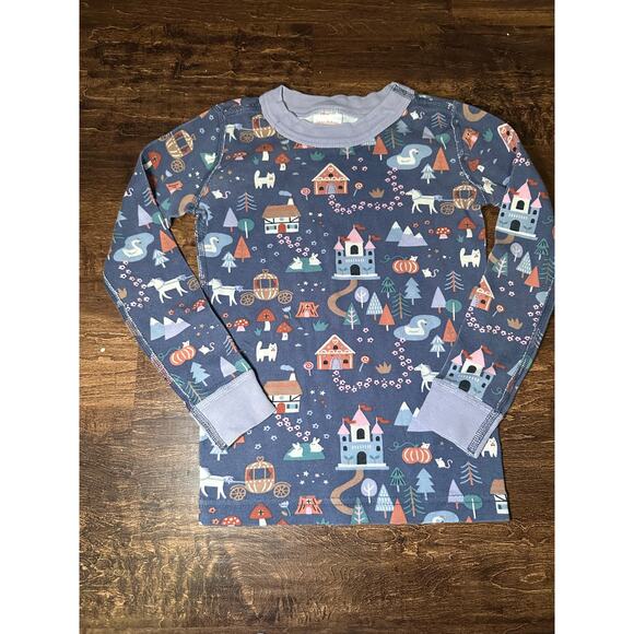 Hanna Andersson Magic Village Long John Set size 110 - Picture 2 of 6